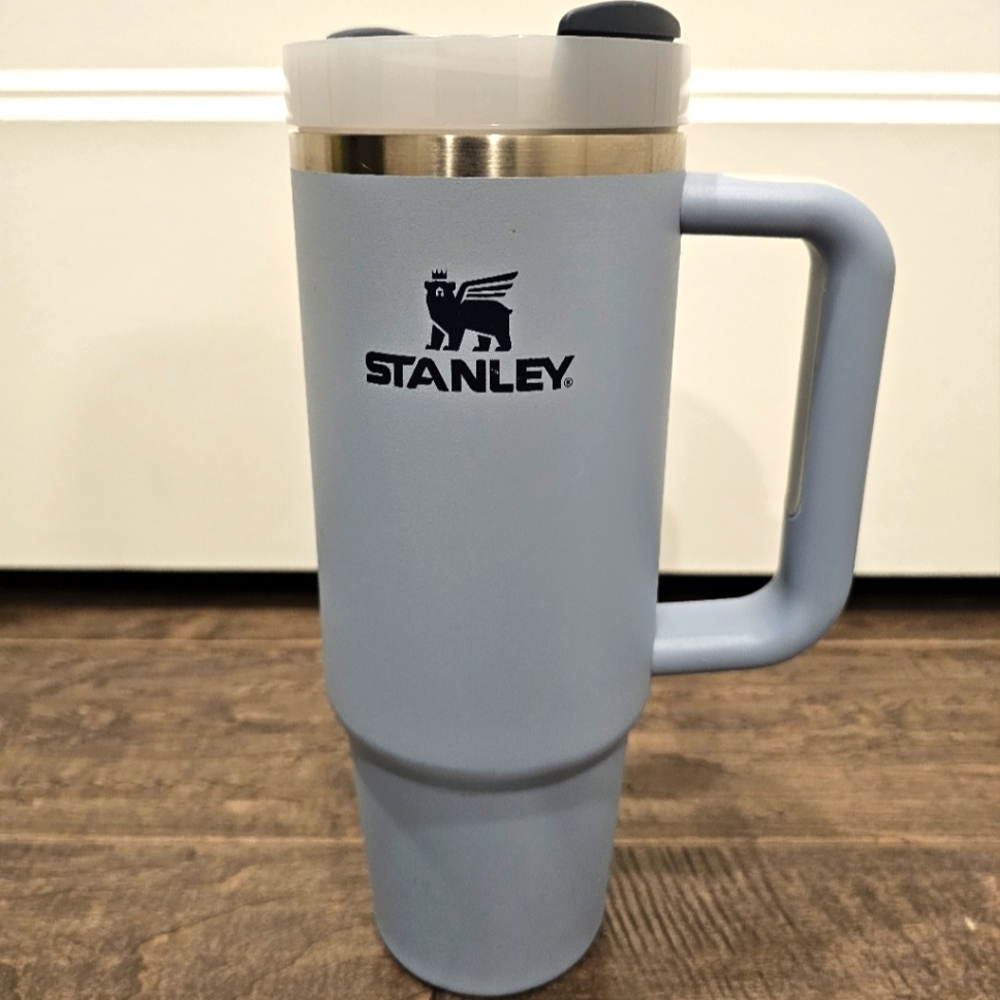 Stanley Light Blue/Gray 30 oz Stainless Steel Tumbler